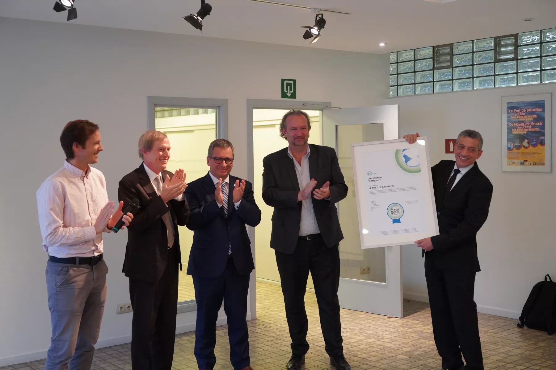Le Port de Bruxelles est le premier port belge neutre en CO2