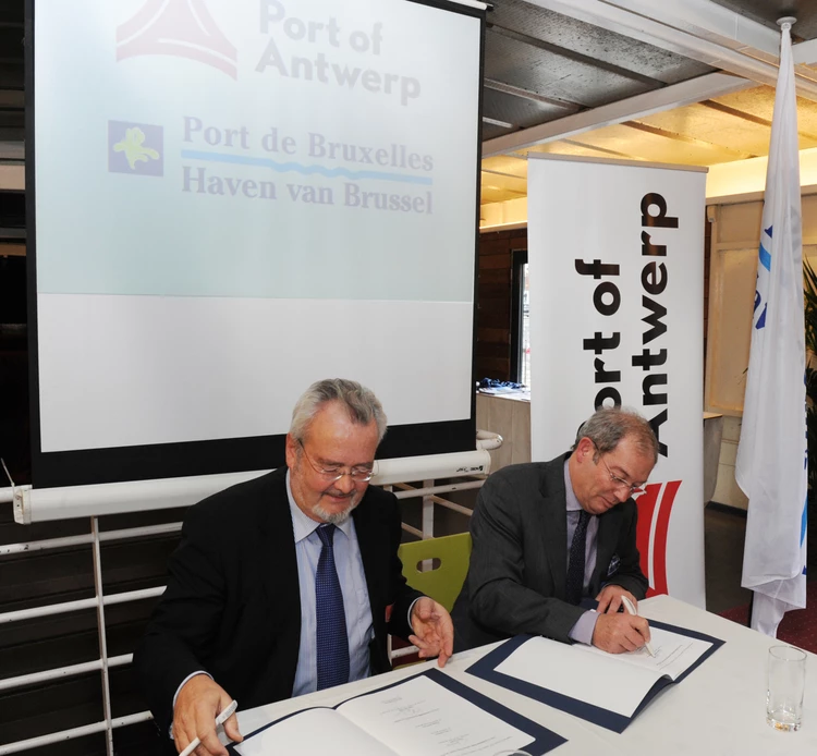 Le Port d’Anvers et le Port de Bruxelles concluent une convention de partenariat
